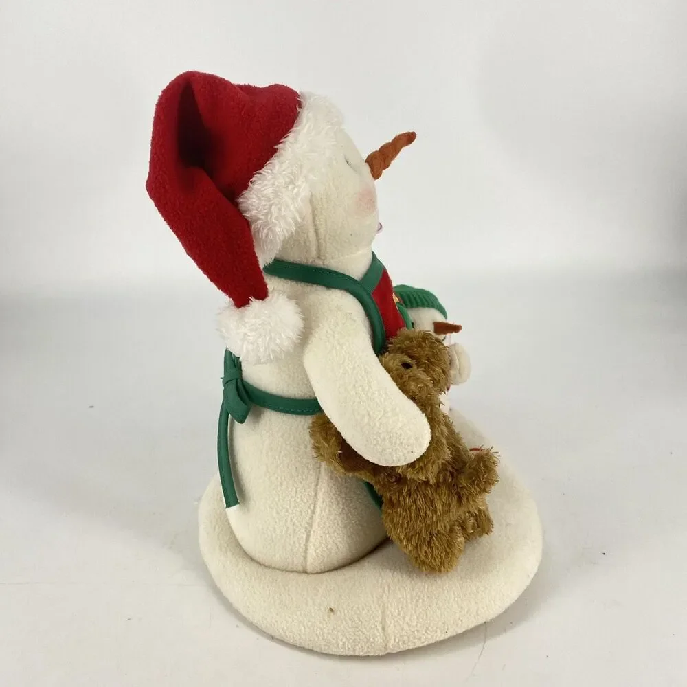 Hallmark Jingle Pals 2015 Time for Cookies Snowman Dog Animated Musical WORKS